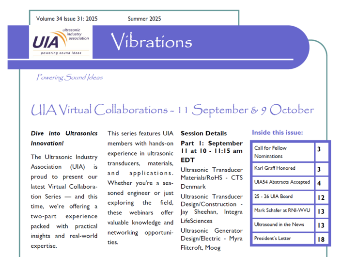 Vibrations Masthead Summer 25